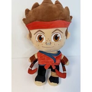 Ninja Kidz Ashton Talking Stuffed Plush Doll Has Weapons Works